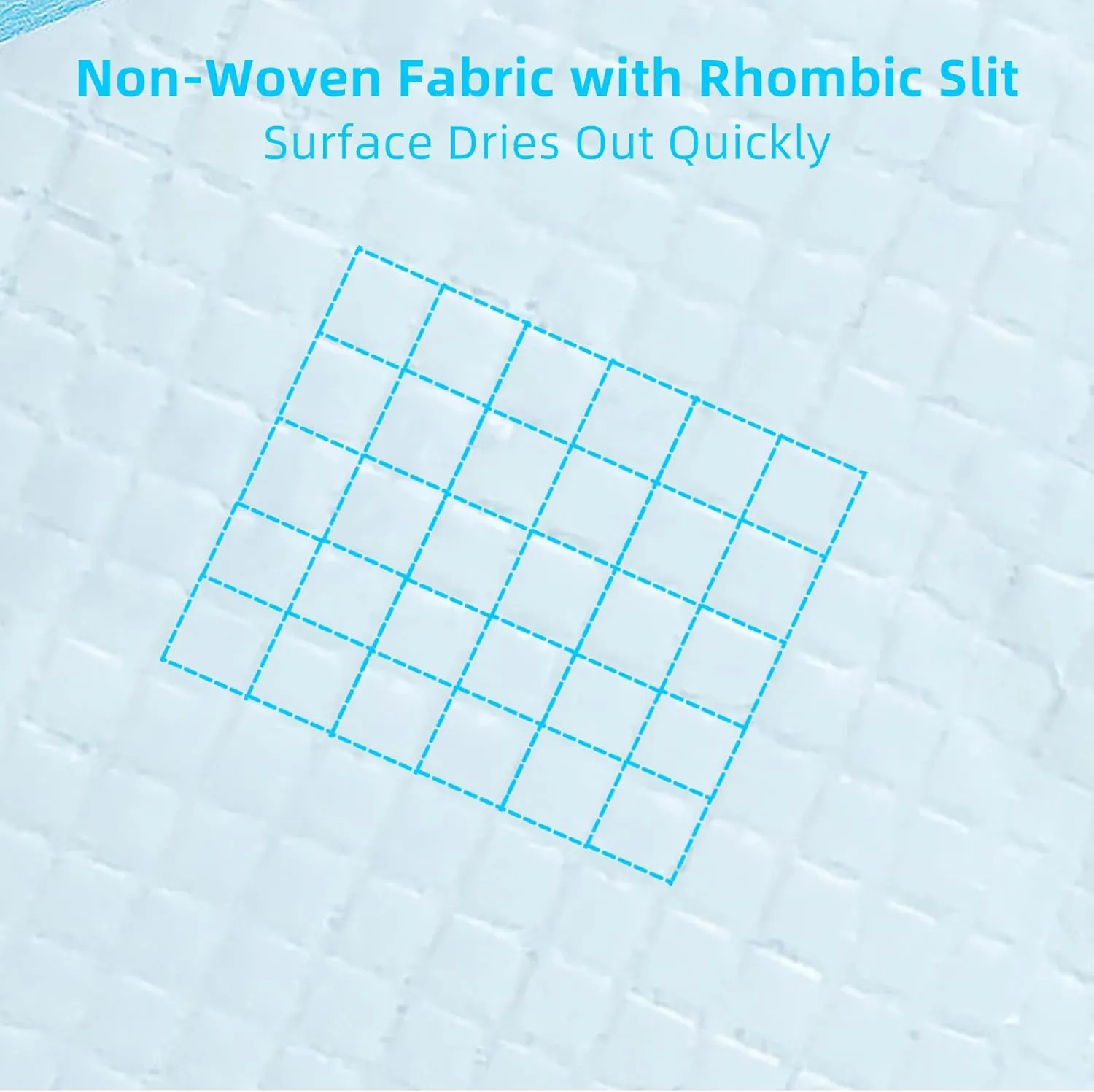 Super-Absorbent Waterproof Dog and Puppy Pet Training Pad, Housebreaking Pet Pad,Blue (28"X44"(100PCS))