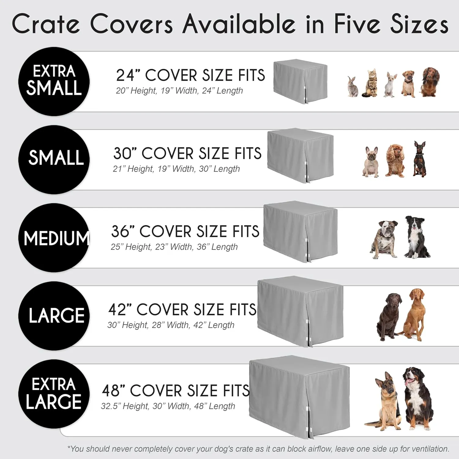 Sweet Jojo Designs 24in. Small Dog Crate Cover (Bones and Paw Prints) for Boys Pet Cage, Kennel Covers (Modern, Cartoon, Doggy, Puppy, Neutral, Paws Print, Whimsical, Slate Navy Blue and Off White)