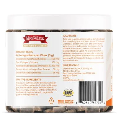 The Missing Link Collagen Care™ Hips & Joints Soft Chews