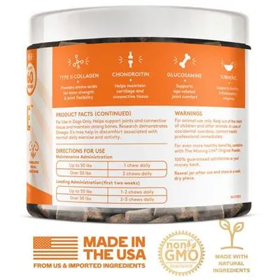The Missing Link Collagen Care™ Hips & Joints Soft Chews
