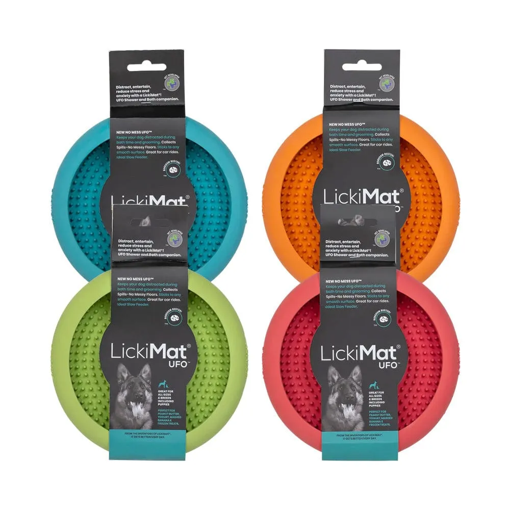 UFO Slow feeder bowl with suction cups by LickiMat®