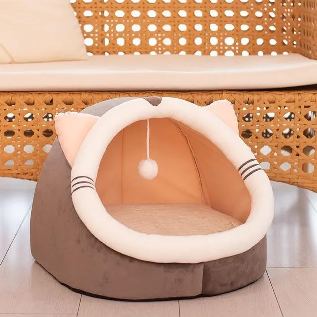 Warm Soft Cat Cave House