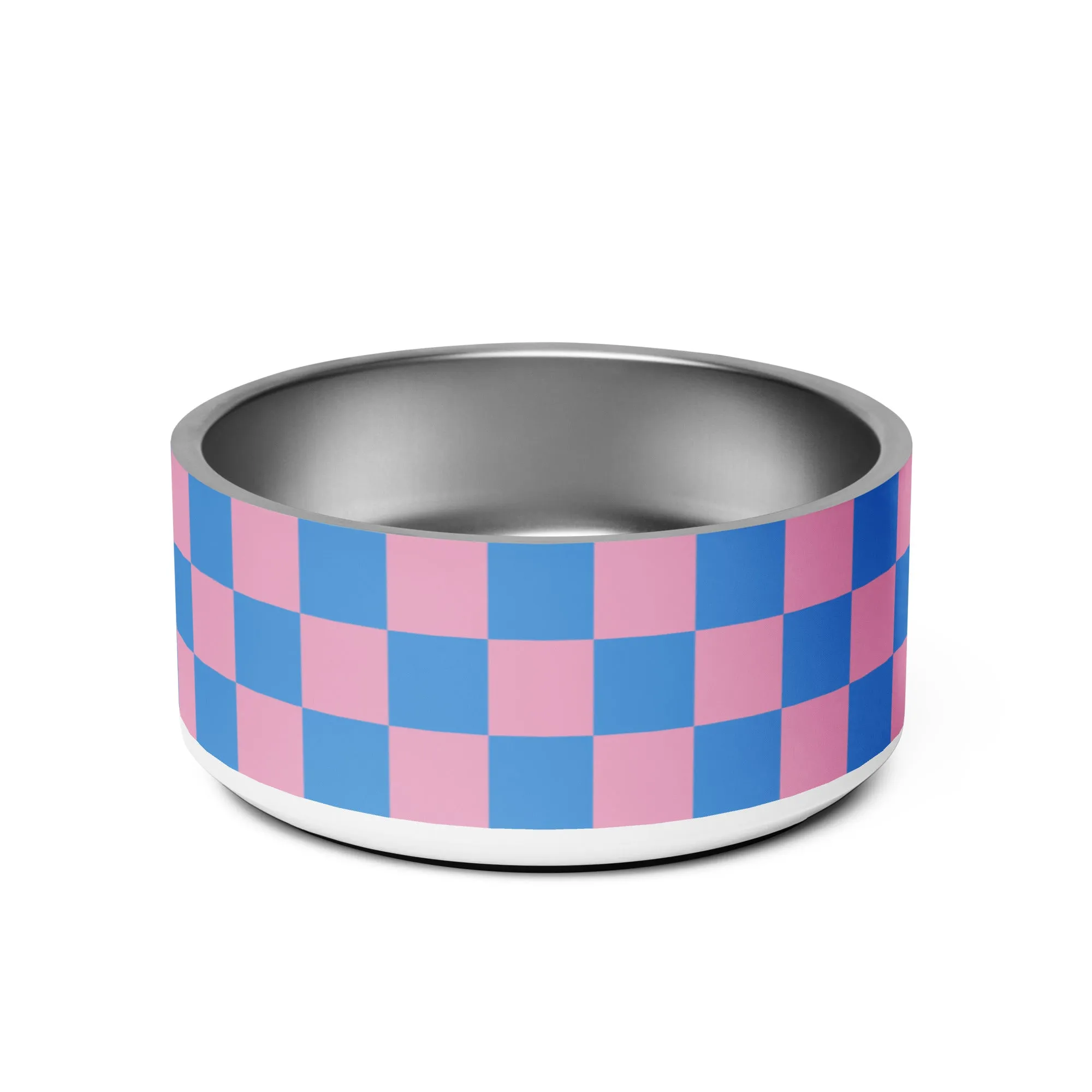 WUFORIA Checker Retro Shade 32oz Dog Bowl