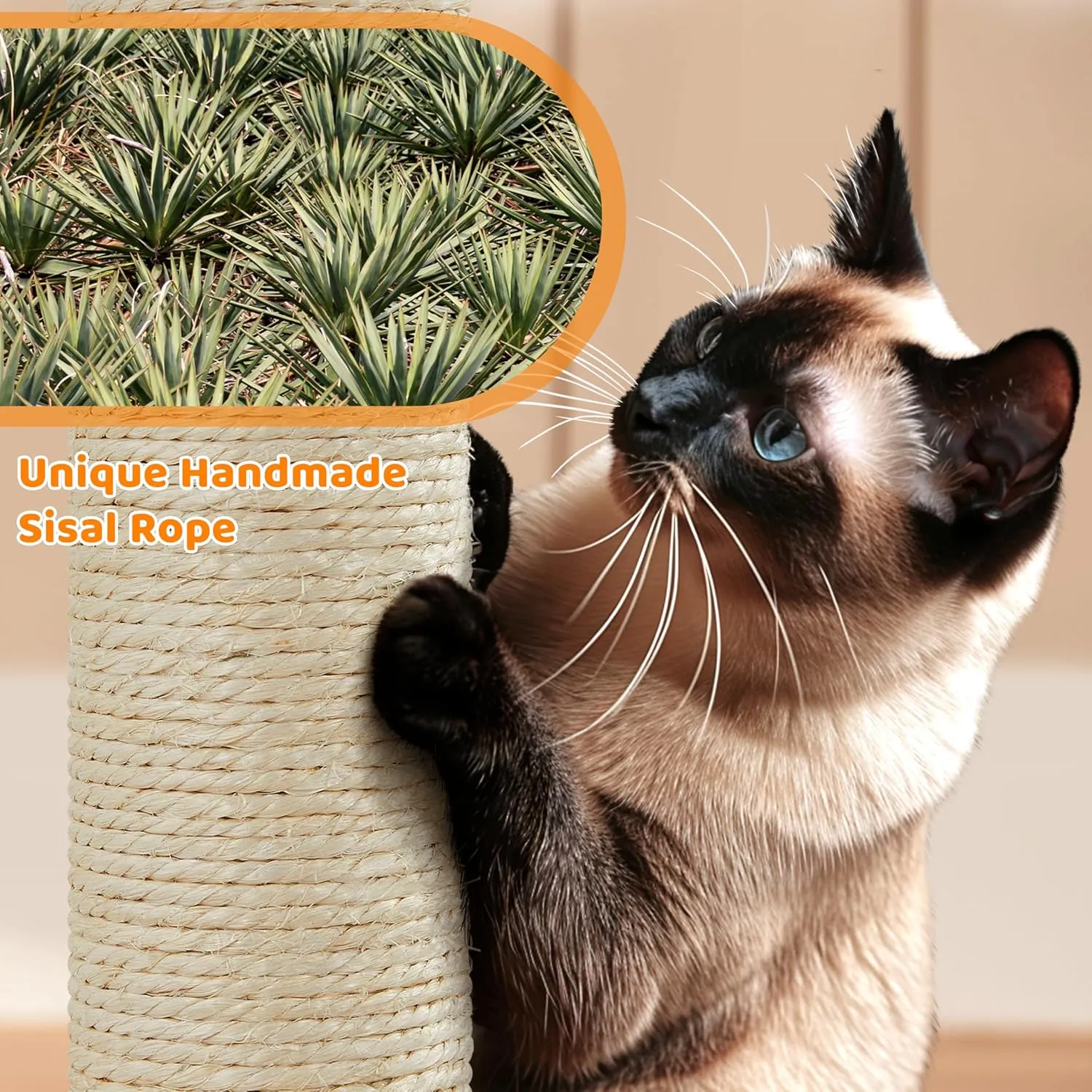 Yaheetech 42in Cat Tree Tower with Scratching Posts, Plush Condo, Ramp & Perch, Multi-Level Climber for Indoor Cats & Kittens, Dark Gray