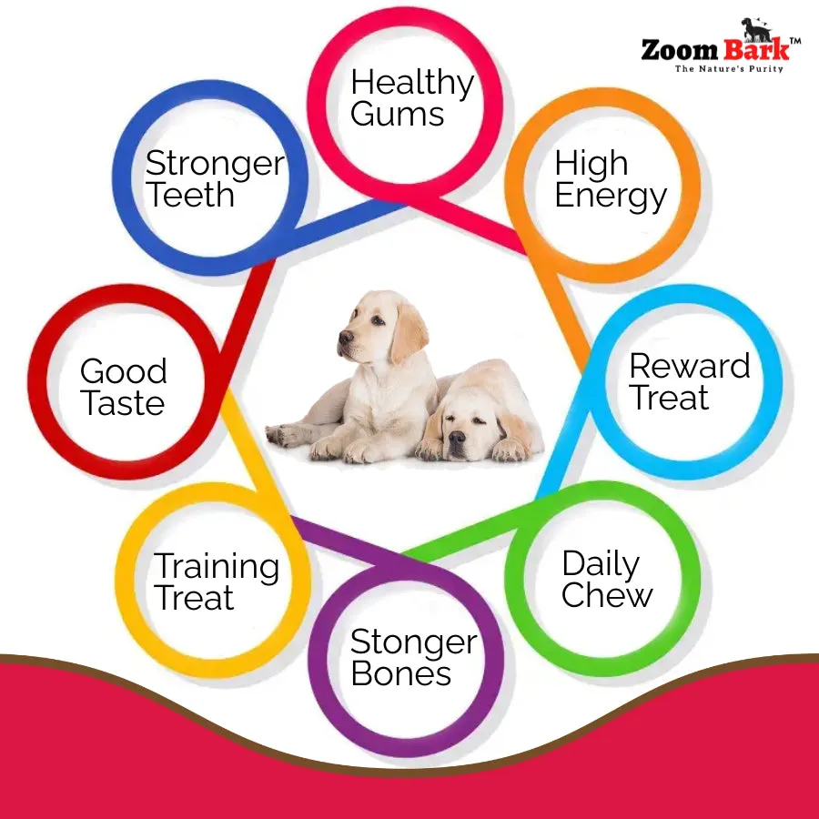 Zoom Bark Chicken Dog Biscuit for Adult Dogs 400 g